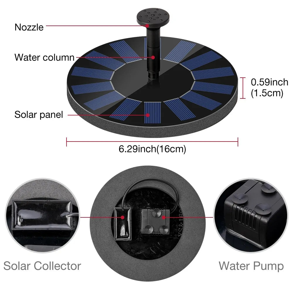 Mini Solar Fountain Pump