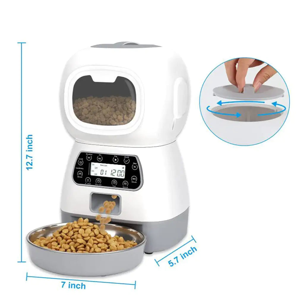 Automatic Dog Cat Feeder